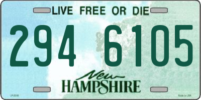 NH license plate 2946105