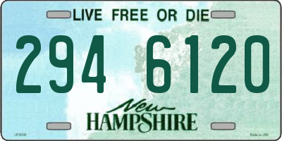 NH license plate 2946120