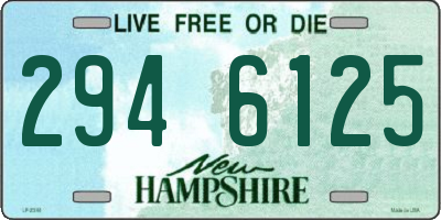 NH license plate 2946125