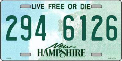 NH license plate 2946126