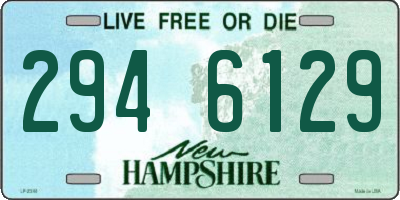 NH license plate 2946129