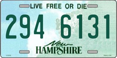 NH license plate 2946131