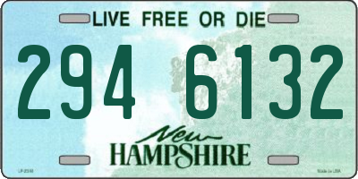 NH license plate 2946132