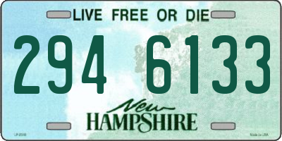 NH license plate 2946133
