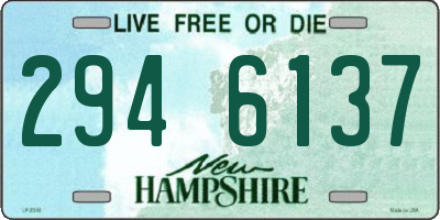 NH license plate 2946137