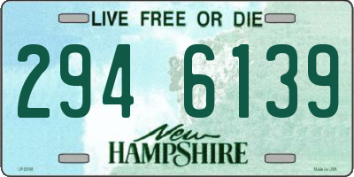 NH license plate 2946139