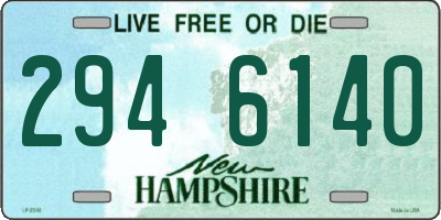 NH license plate 2946140