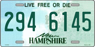 NH license plate 2946145