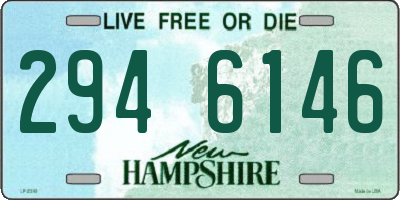 NH license plate 2946146