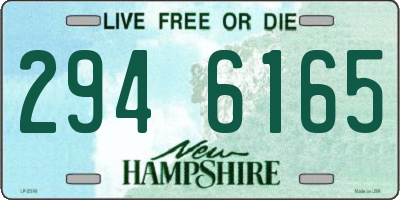 NH license plate 2946165