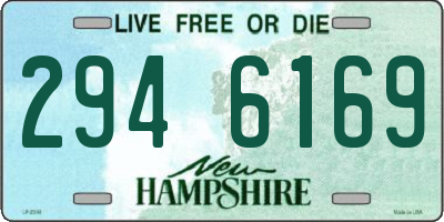 NH license plate 2946169