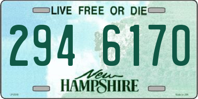 NH license plate 2946170