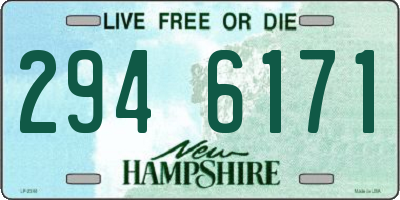 NH license plate 2946171