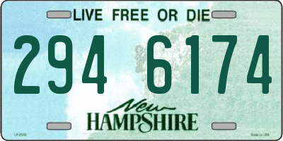 NH license plate 2946174