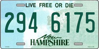 NH license plate 2946175