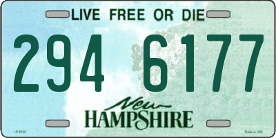 NH license plate 2946177