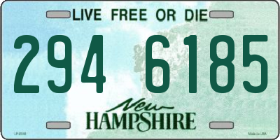 NH license plate 2946185