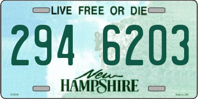 NH license plate 2946203