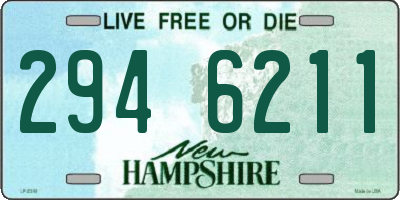 NH license plate 2946211