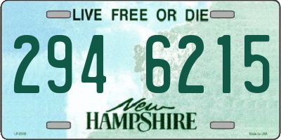 NH license plate 2946215