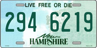 NH license plate 2946219