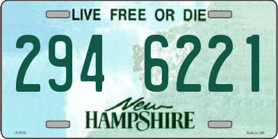 NH license plate 2946221
