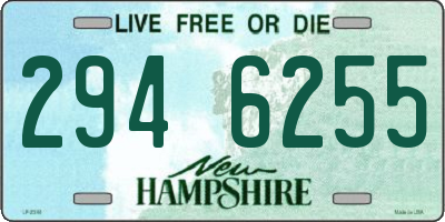 NH license plate 2946255