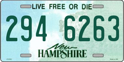 NH license plate 2946263