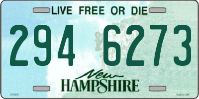 NH license plate 2946273