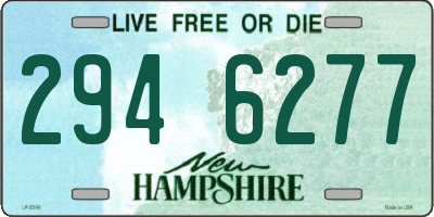 NH license plate 2946277