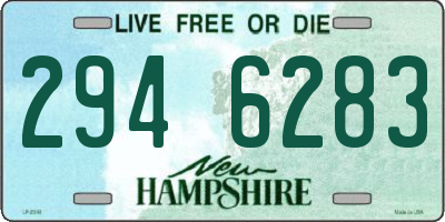NH license plate 2946283