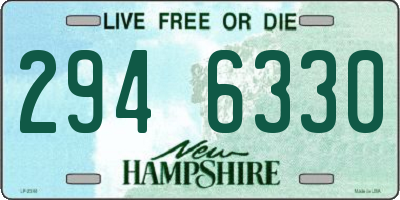NH license plate 2946330