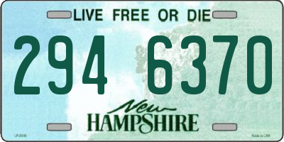 NH license plate 2946370