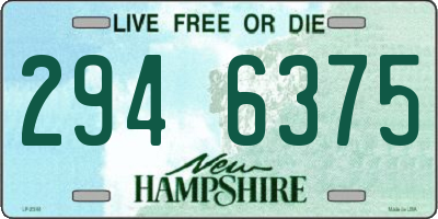 NH license plate 2946375