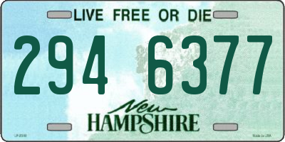 NH license plate 2946377