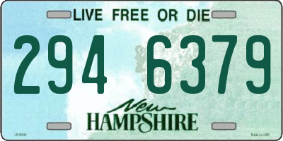 NH license plate 2946379