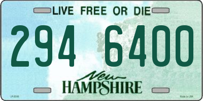 NH license plate 2946400