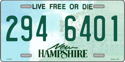 NH license plate 2946401