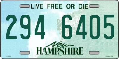 NH license plate 2946405