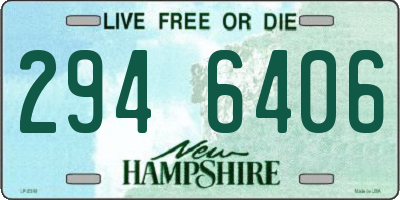 NH license plate 2946406