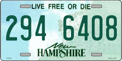 NH license plate 2946408