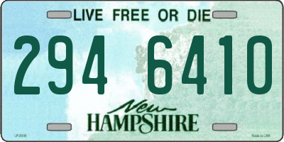 NH license plate 2946410