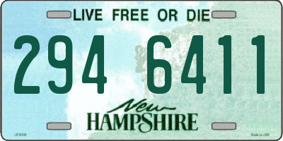 NH license plate 2946411