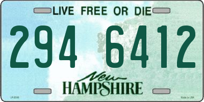 NH license plate 2946412