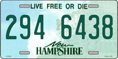 NH license plate 2946438
