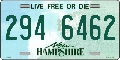 NH license plate 2946462