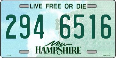 NH license plate 2946516