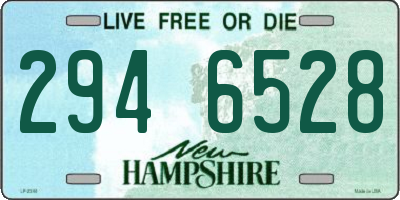NH license plate 2946528