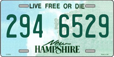 NH license plate 2946529