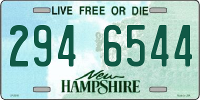 NH license plate 2946544